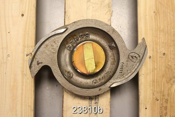 Used Goulds 3175 Impeller, 3175S, 4X6X14, 12" Diameter, 2-Vane #23810