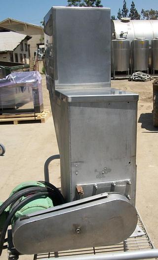 Used Grinder, Lump Breaker, 8" x 60" S/st, Hopper, #S741194