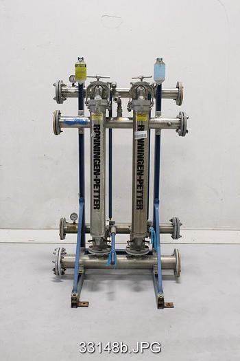 Used Ronningen Petter SS-84-202-BW-MX 2 Bank Canister Filters #33148