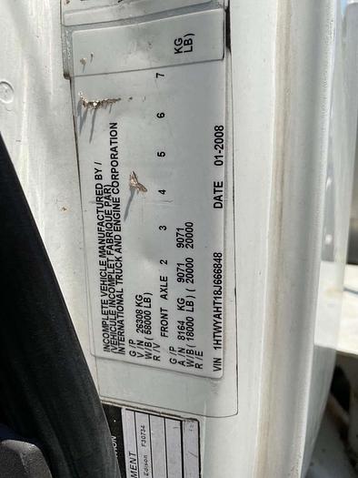 Used 2008 International 7600 Terex Commander 5045 Digger Derrick - M66848