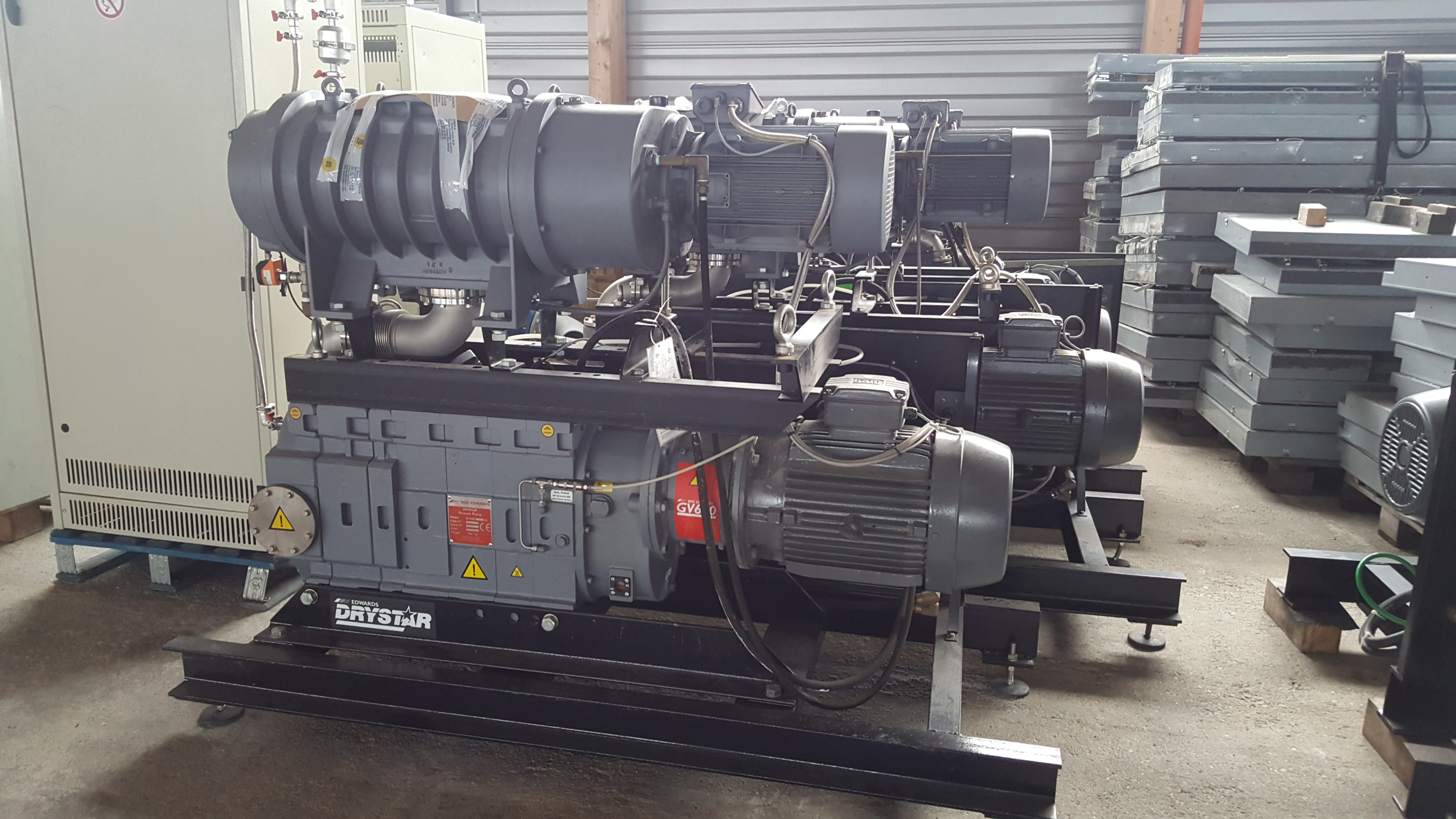 Used Edwards GV600/EH4200 Dry Pumps