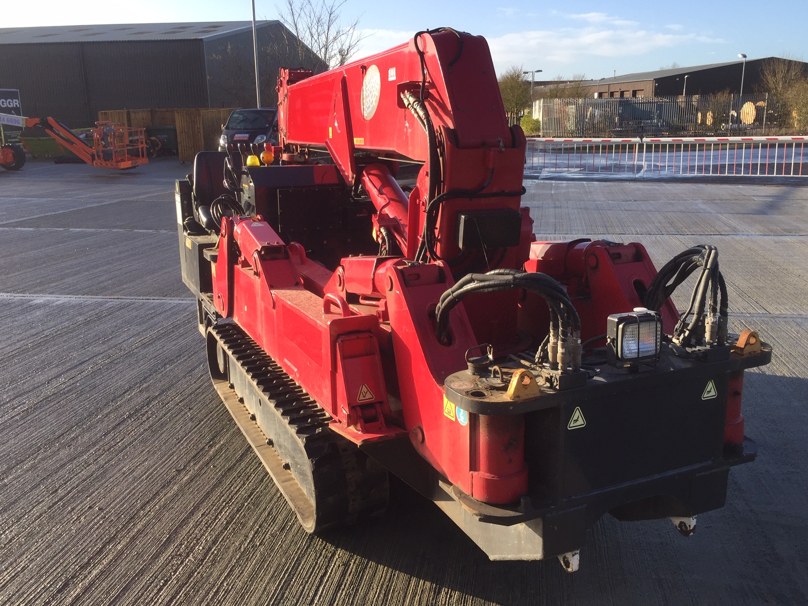 Used Sold – 03/19 – 2007 UNIC URW-506 CDER Mini Spider Crane