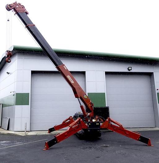 Used UNIC URW-546 CDER Mini Spider Crane