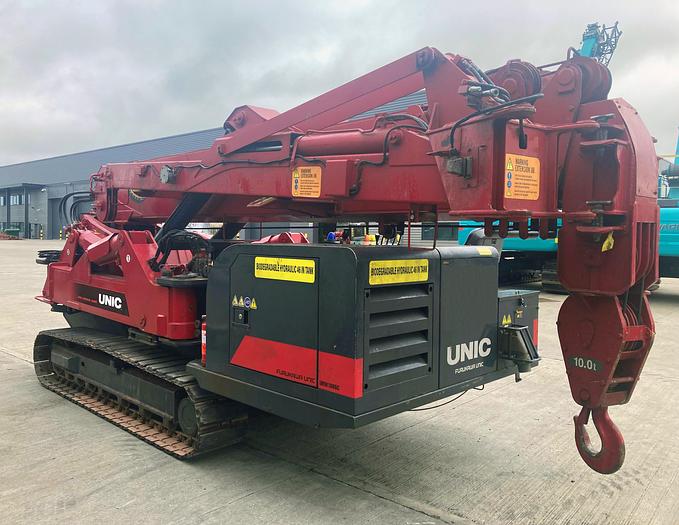 Used 2017 UNIC URW-1006 CDMER Mini Spider Crane