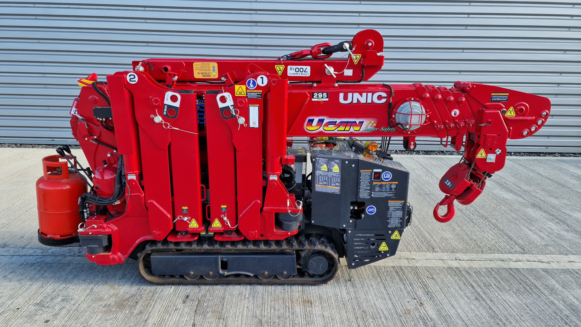 Used Sold - 02/23 - 2021 UNIC URW-295-3 CER Mini Spider Crane