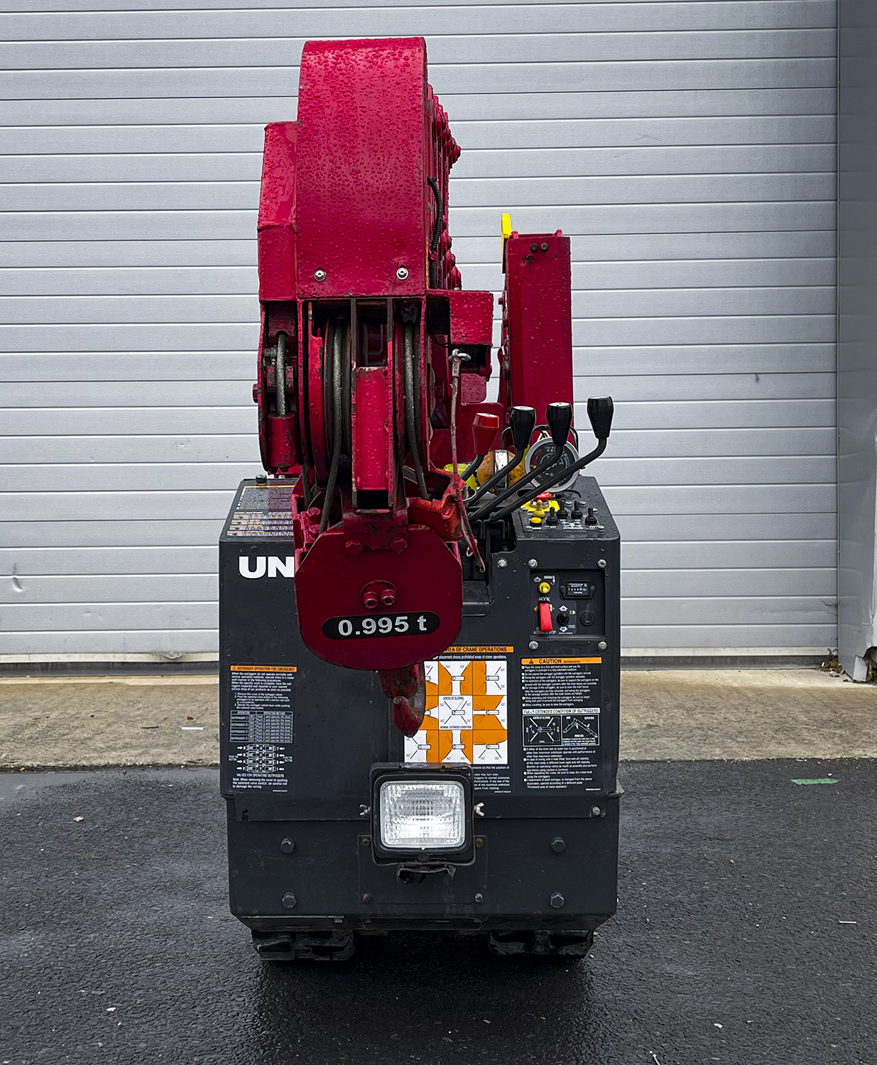 Used UNIC URW-095 CER Mini Spider Crane