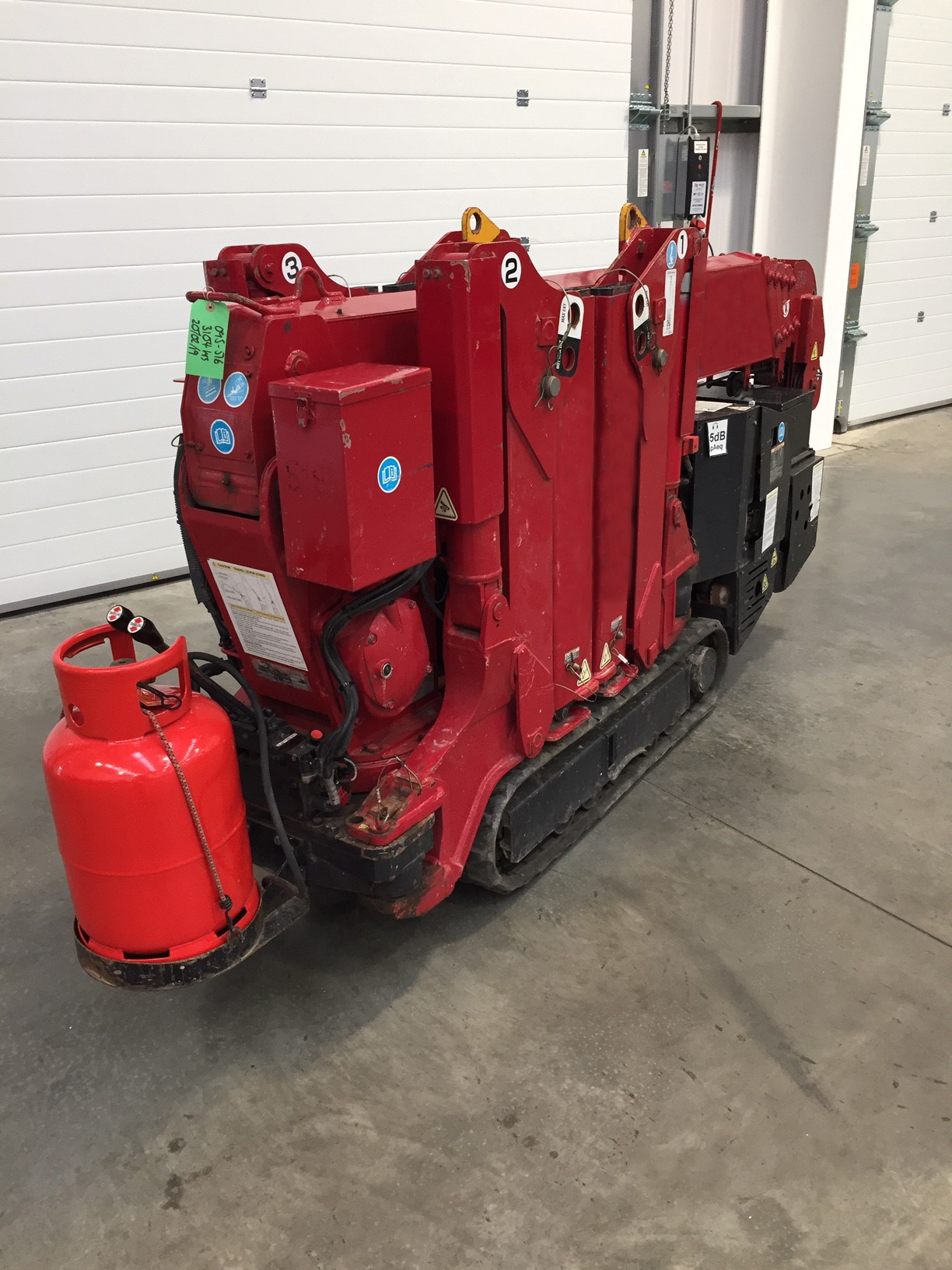 Used Sold – 05/19 – 2008 UNIC URW-095 CMER Mini Spider Crane