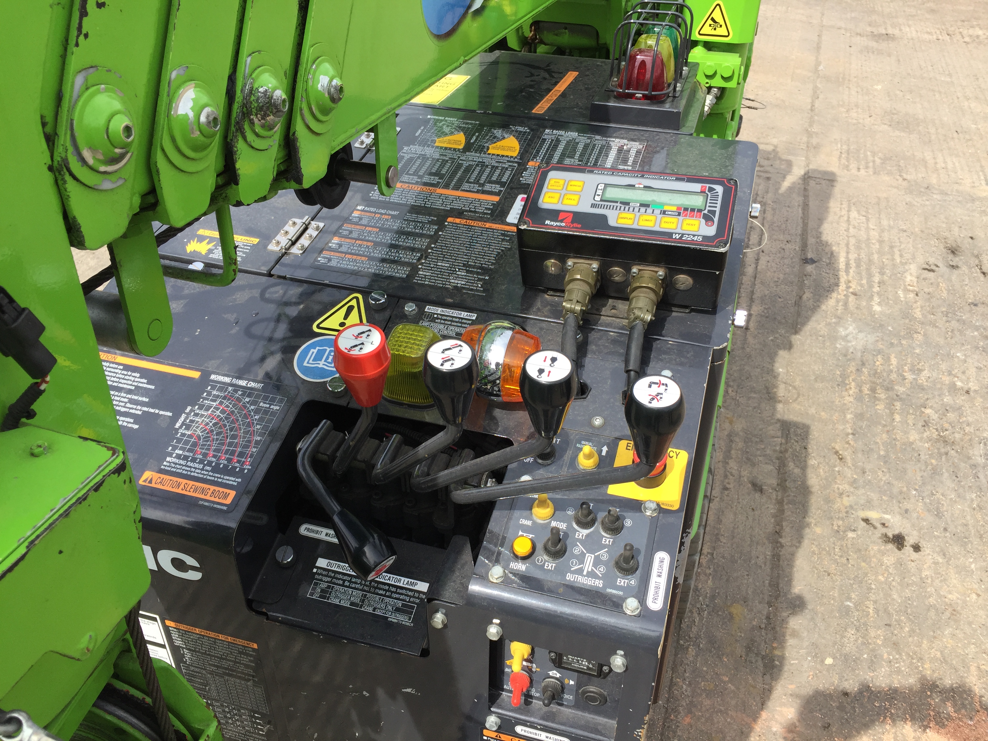 Used Sold - 10/18 - 2015 UNIC URW-295-CBE Mini Spider Crane
