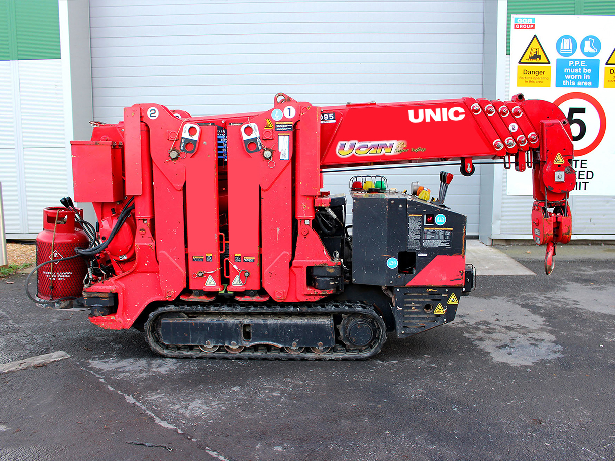 Used Sold - 02/21 - 2012 UNIC URW-095 CER Mini Spider Crane