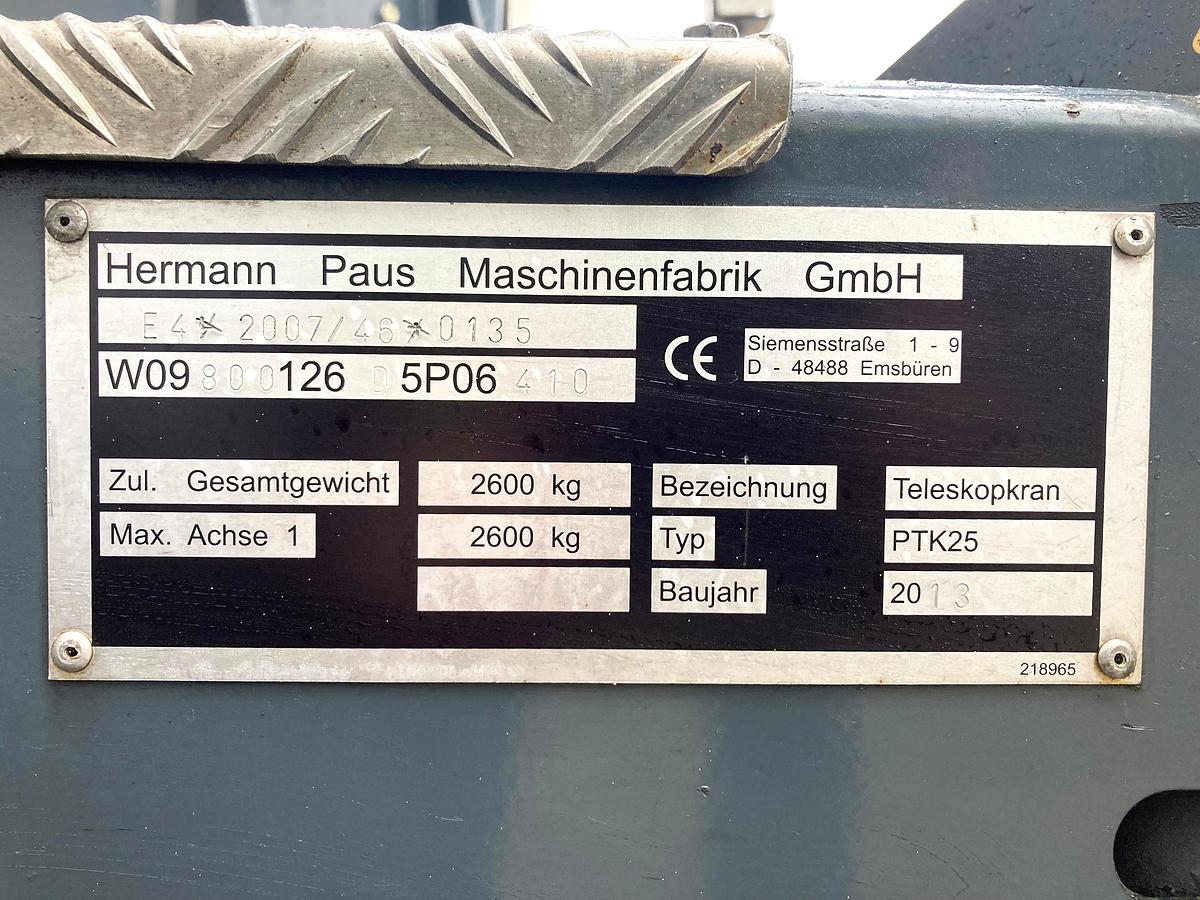 Used 2013 Starworker 1000