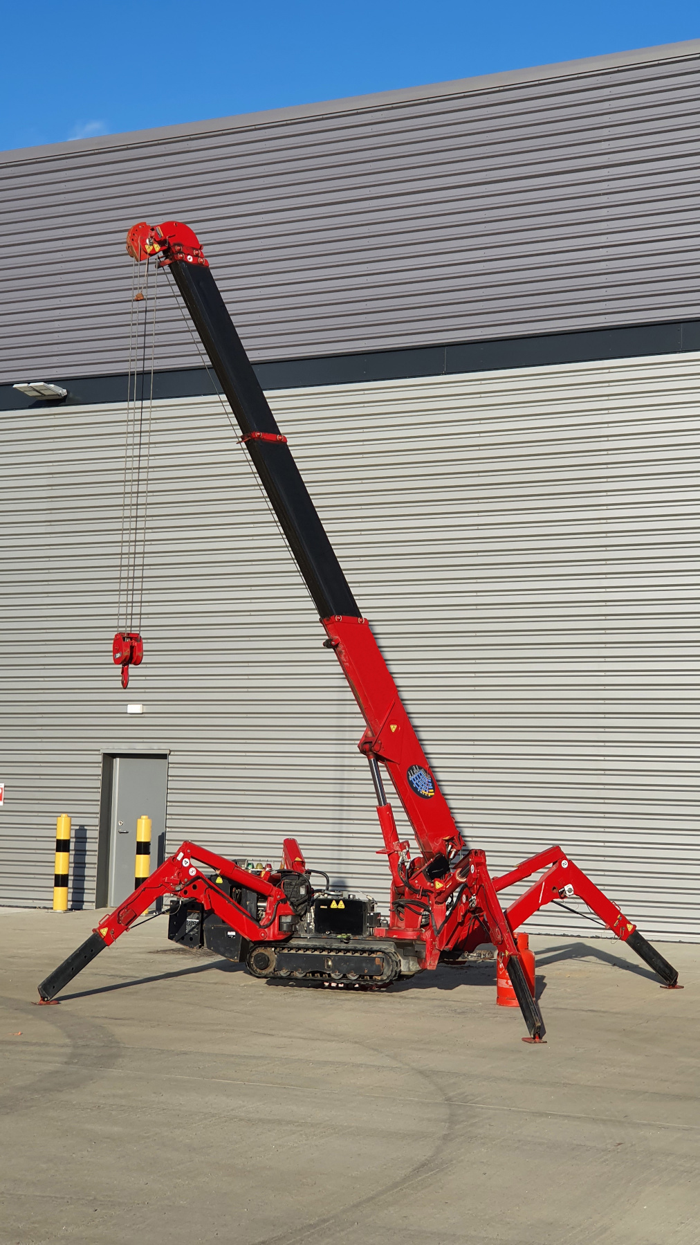 Used Sold - 11/20 - 2012 UNIC URW-295 CER Mini Spider Crane