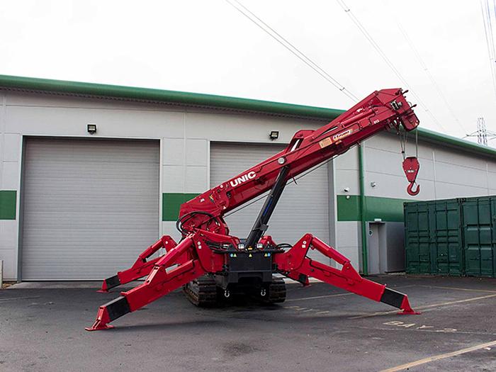 Used Sold - 10/21 - 2015 UNIC URW-1006 CDMER Mini Spider Crane