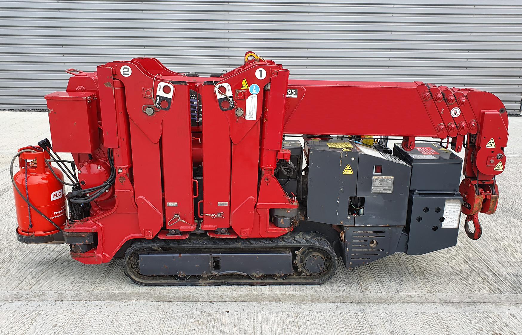 Used Sold – 12/19 – 2008 UNIC URW-095 CMER Mini Spider Crane