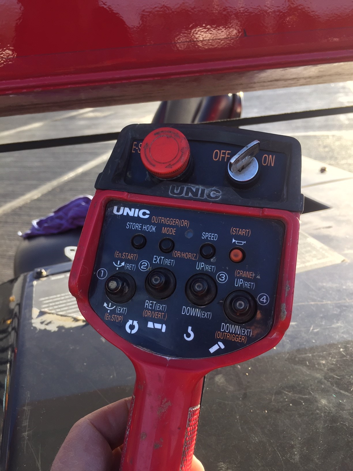 Used Sold – 03/19 – 2007 UNIC URW-506 CDER Mini Spider Crane