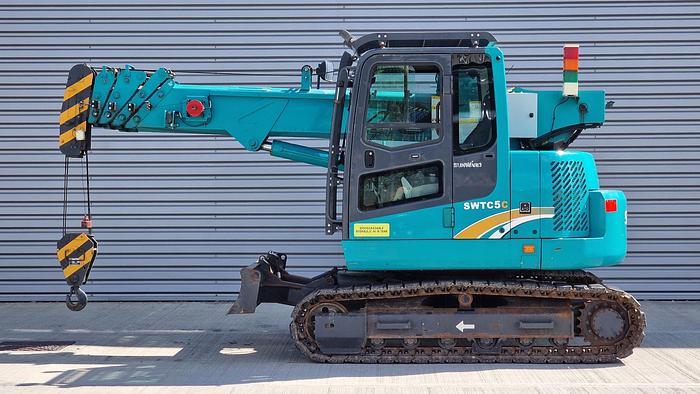 Used 2018 Sunward MCC500D Mini Crawler Crane