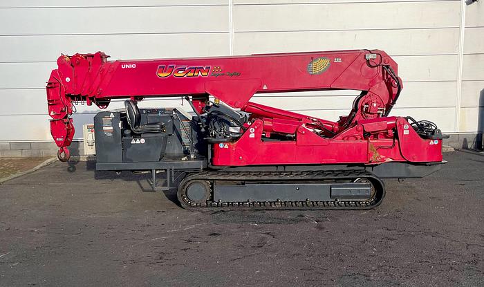 Used 2017 UNIC URW-706 CDMER Mini Spider Cranes