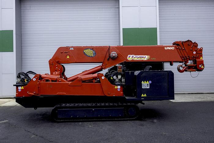Used UNIC URW-546 CDER Mini Spider Crane