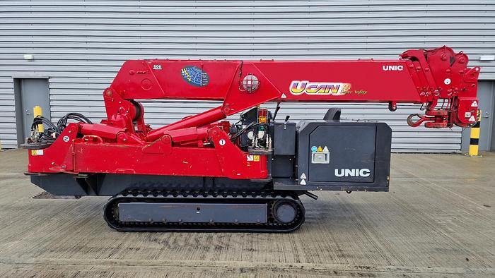 Used UNIC URW-506 CDMER Mini Spider Crane