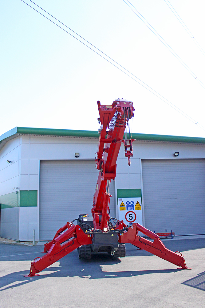 Used Sold - 02/20 - 2009 UNIC URW-706 CDMER Mini Spider Crane