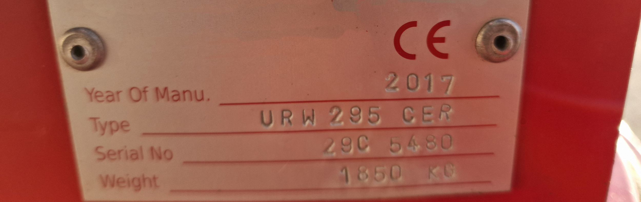Used Sold - 03/23 - 2017 UNIC URW-295 CER Mini Spider Crane