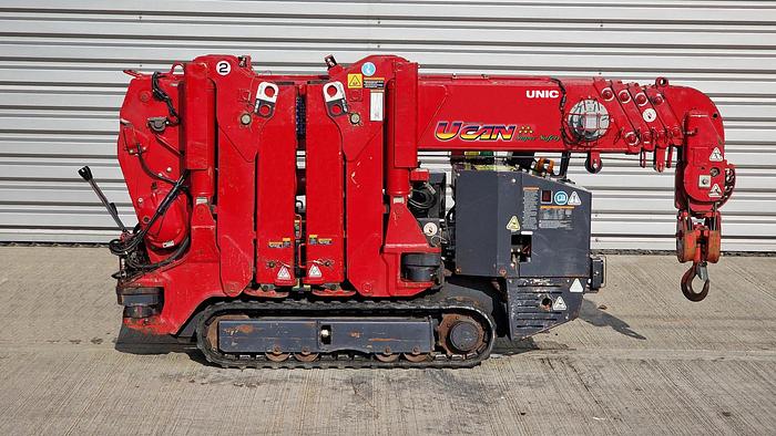 Used 2017 UNIC URW-295 CER Mini Spider Crane