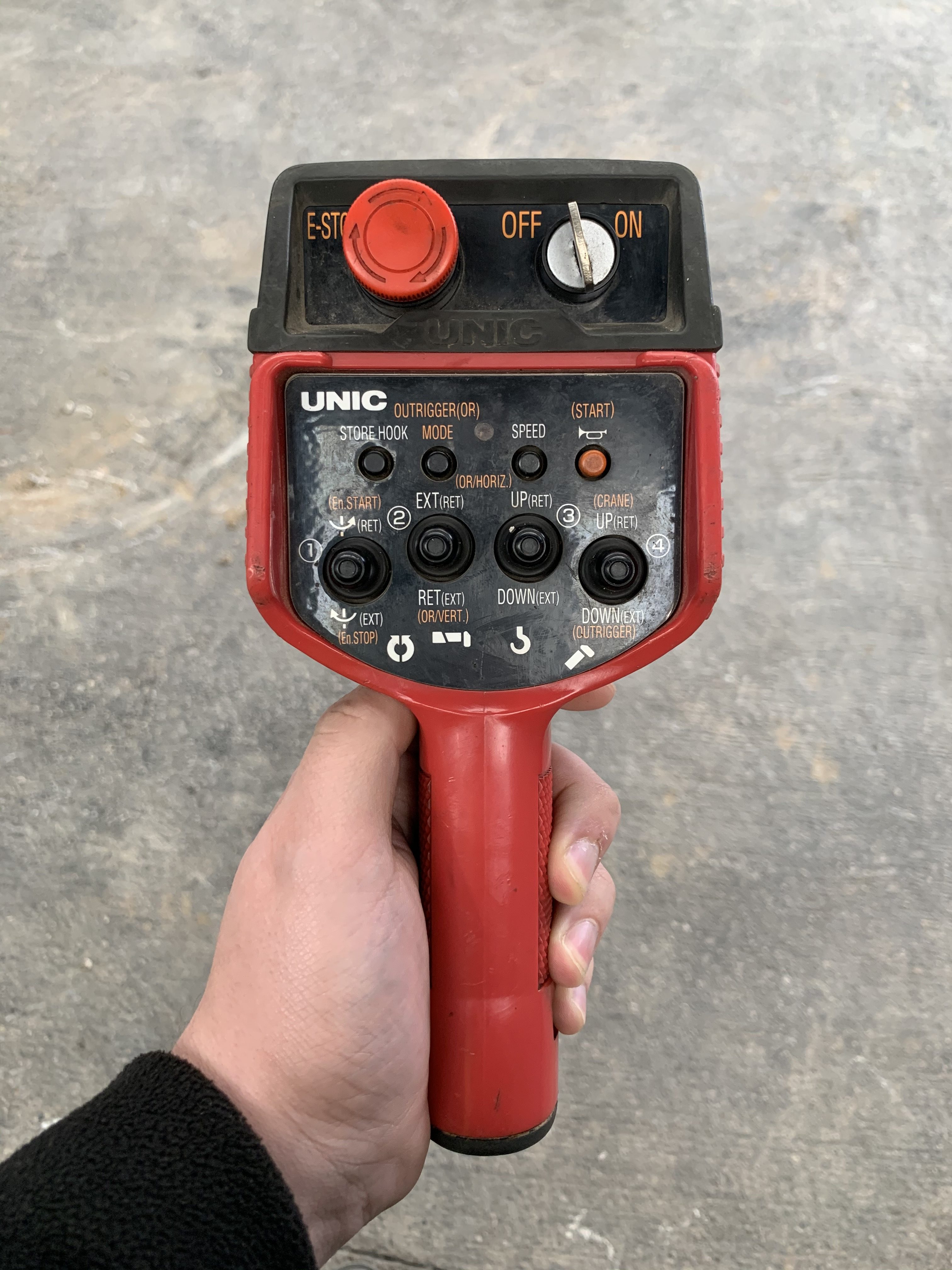 Used Sold - 09/20 - 2008 UNIC URW-506 CDMER Mini Spider Crane