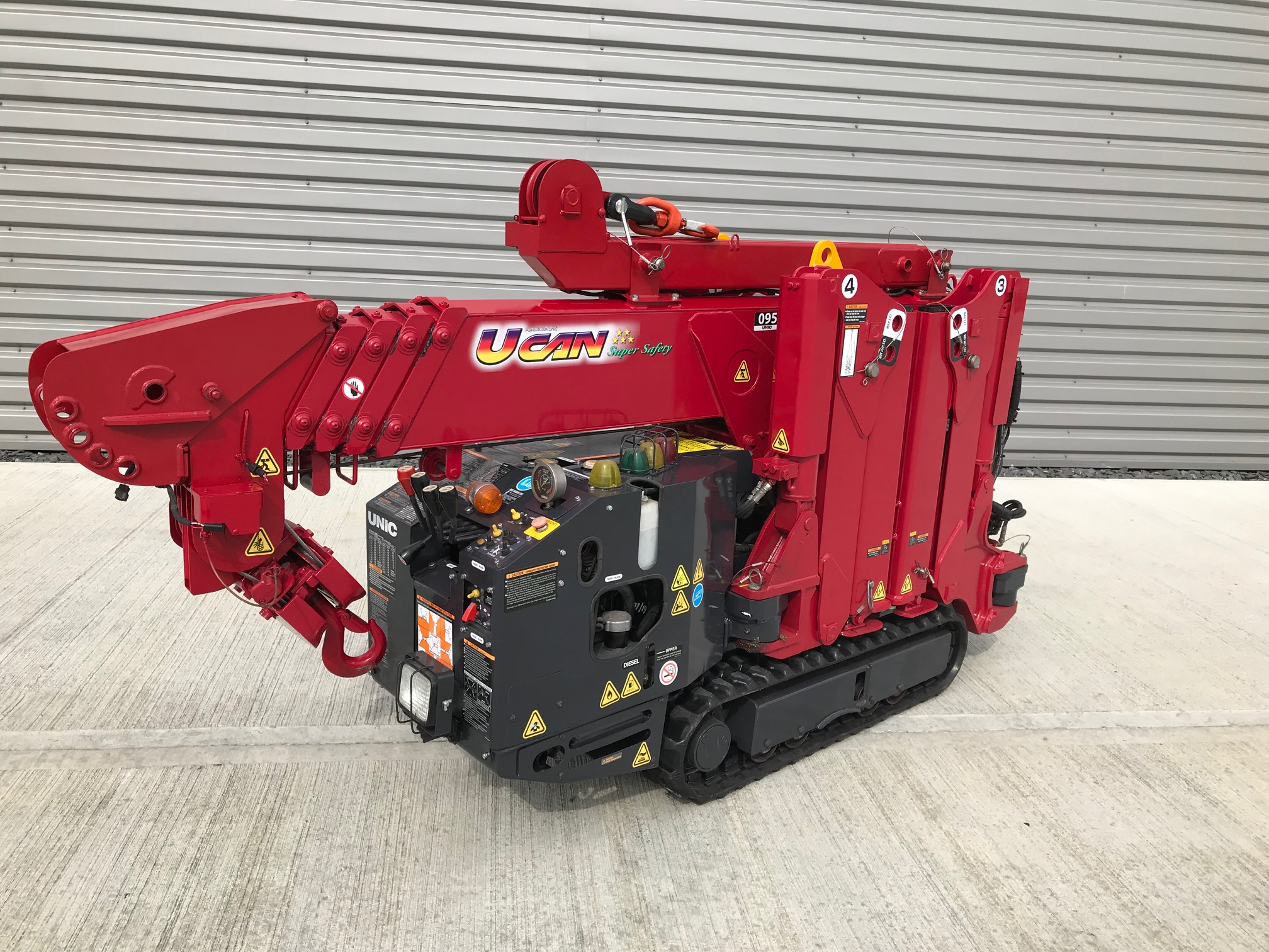 Used Sold – 07/19 – 2011 UNIC URW-095 CDER Mini Spider Crane