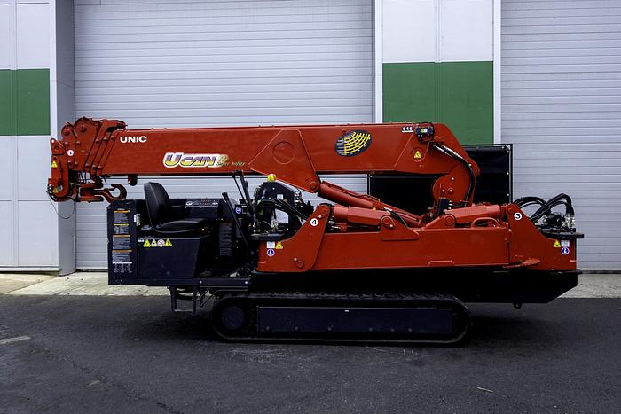 Used UNIC URW-546 CDER Mini Spider Crane