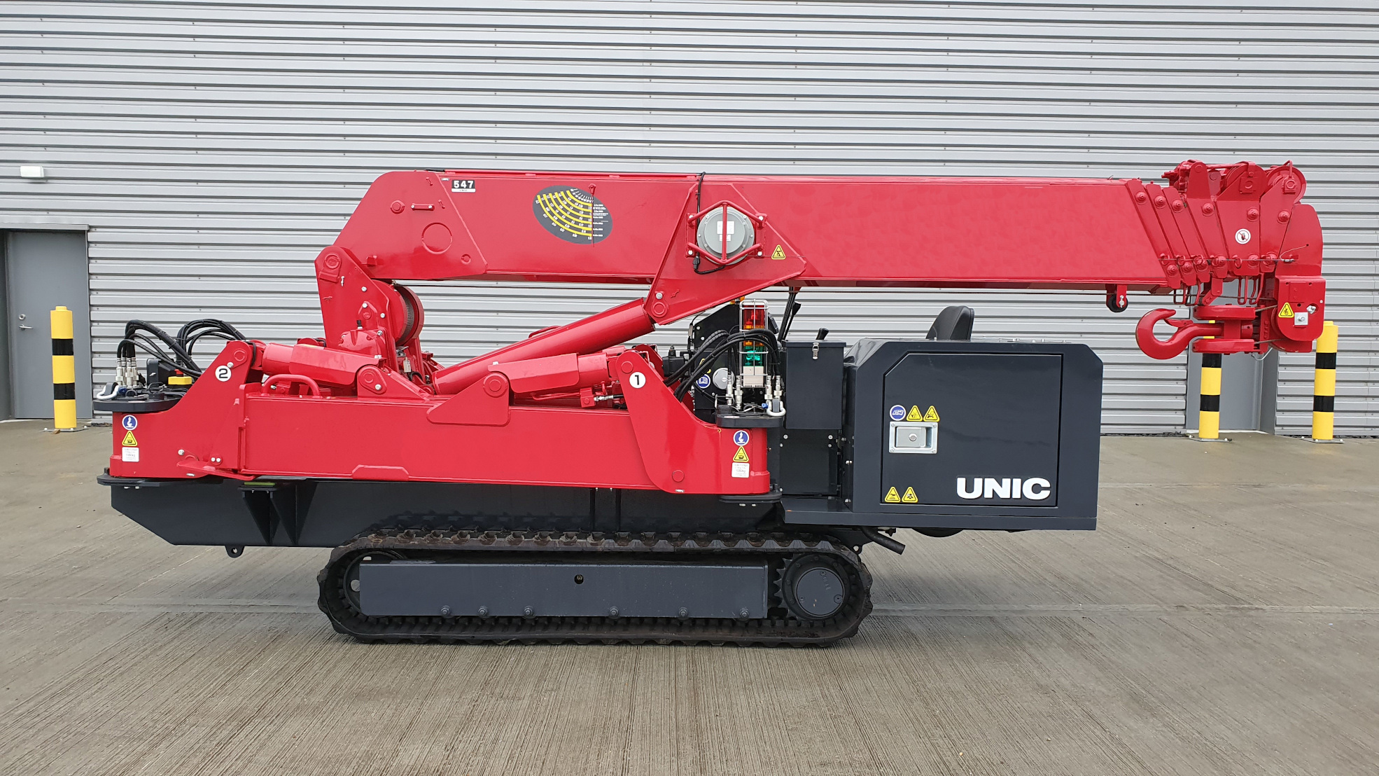 Used Sold - 01/21 - 2020 UNIC URW-547 CDER Mini Spider Crane