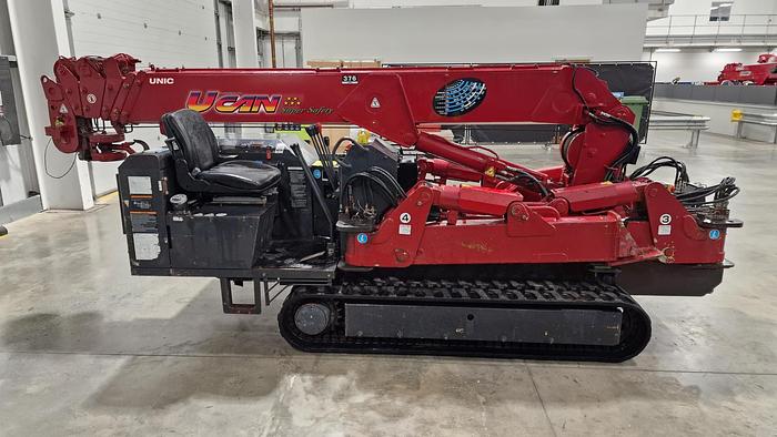 Used 2010 UNIC URW-376 CDMER Mini Spider Crane