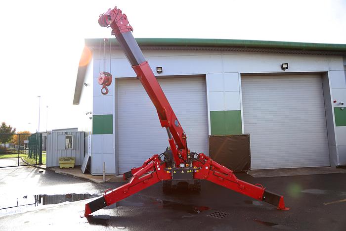 Used 2016 UNIC URW-506 CDMER Mini Spider Crane