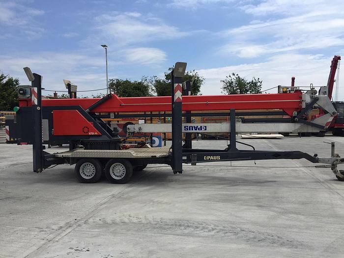 Used Sold – 12/18 – 2010 Paus Skyworker PTK30 Trailer Crane