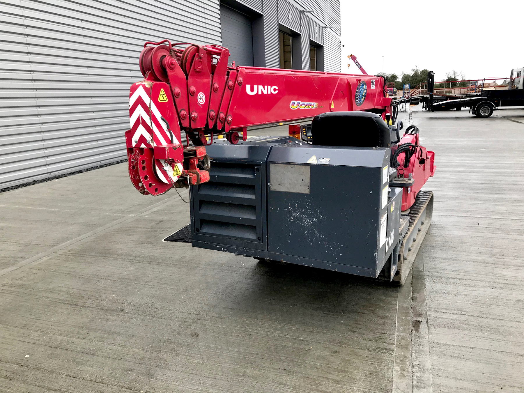 Used Sold - 04/22 - 2008 UNIC URW-376 CDER Mini Spider Crane