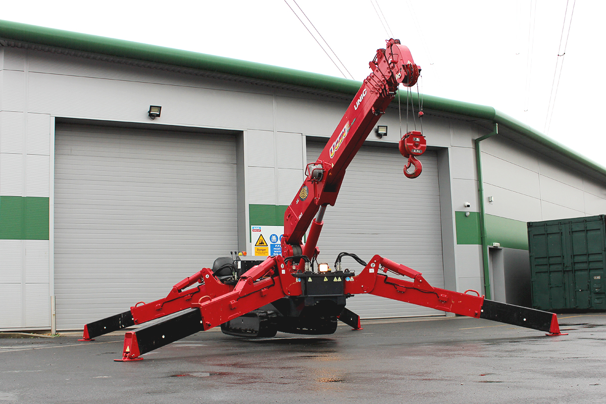 Used Sold – 02/20 - 2016 UNIC URW-547 CDER Mini Spider Crane
