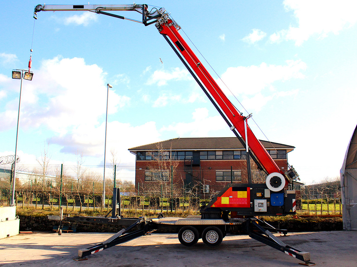Used Sold – 04/19 – 2008 Paus Skyworker PTK30 Trailer Crane