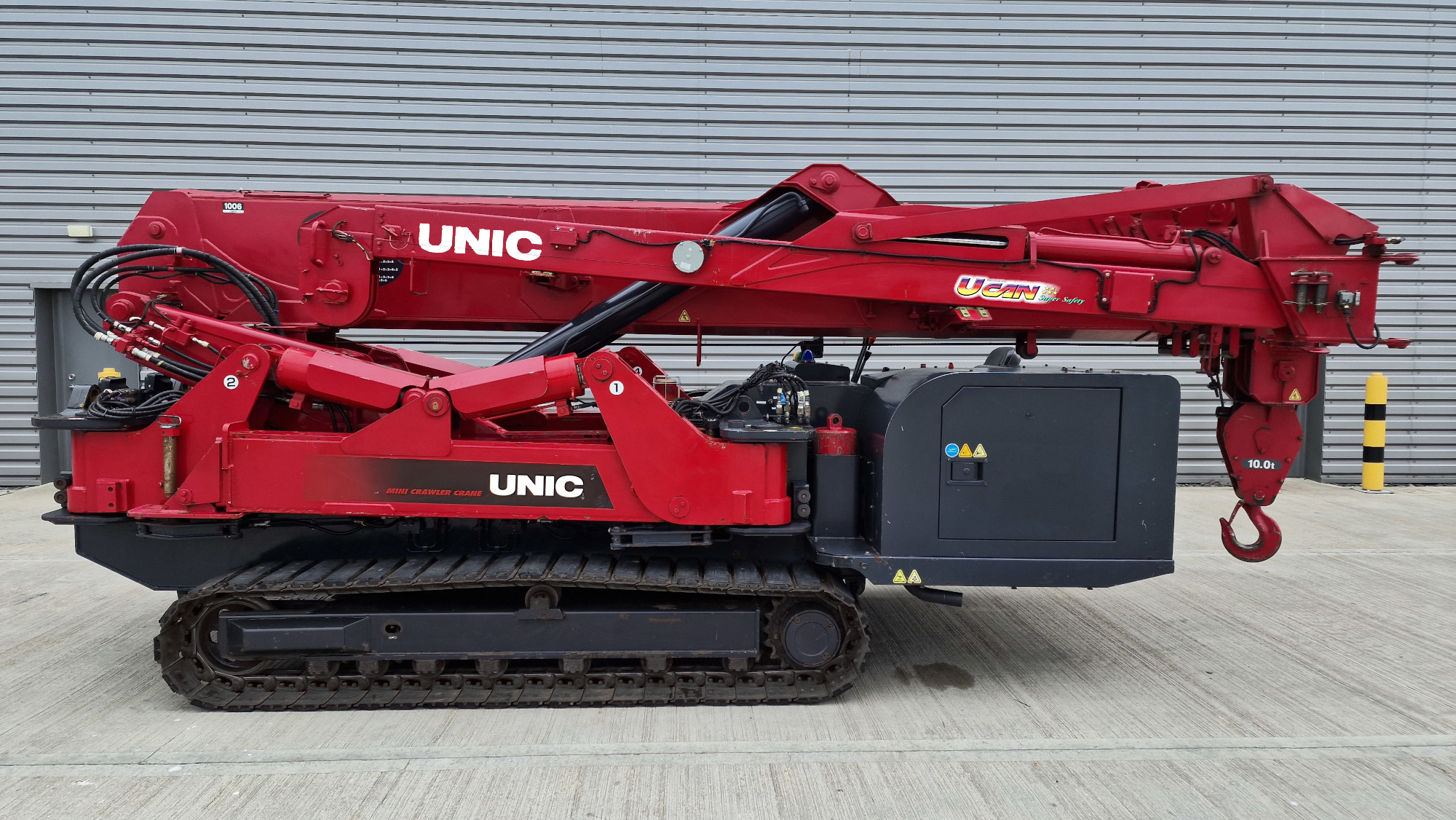 Used Sold - 06/23 - 2015 UNIC URW-1006 Mini Spider Crane