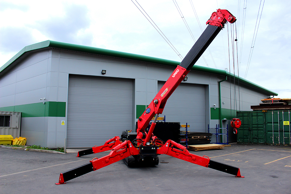 Used Sold - 10/22 - 2010 UNIC URW-506 CDMER Mini Spider Crane