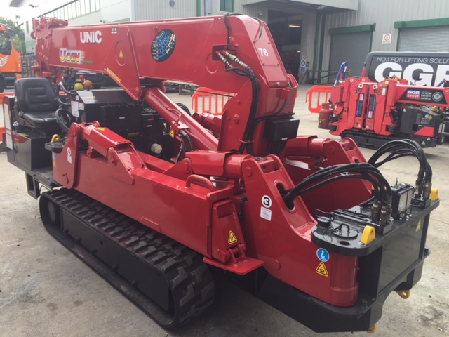 Used Sold – 10/18 – 2008 UNIC URW-506 CDER Mini Spider Crane