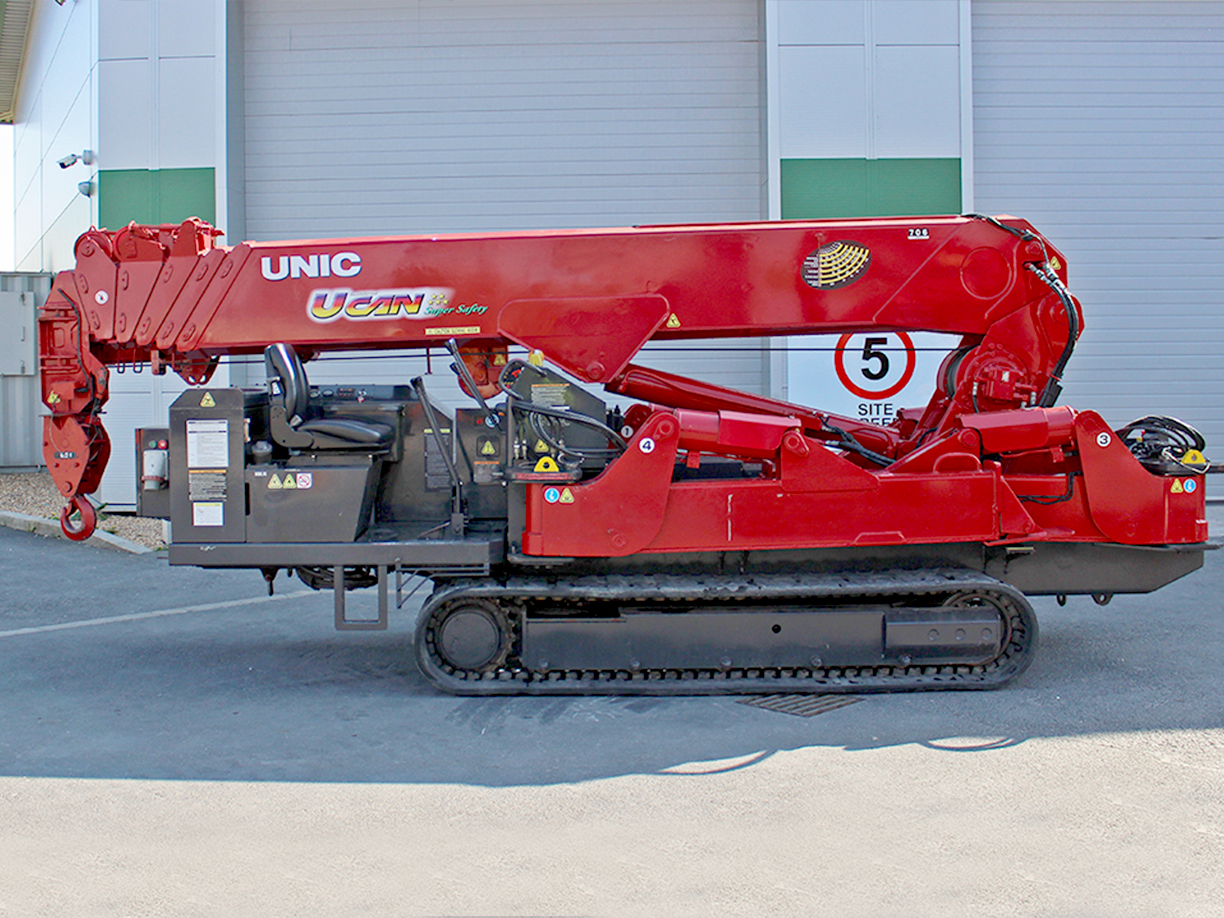 Used Sold - 02/20 - 2009 UNIC URW-706 CDMER Mini Spider Crane