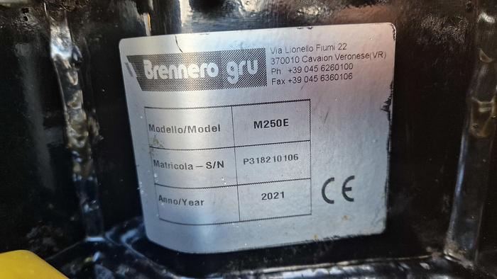 Used 2021 BG Lift M 250E Compact Crawler Crane