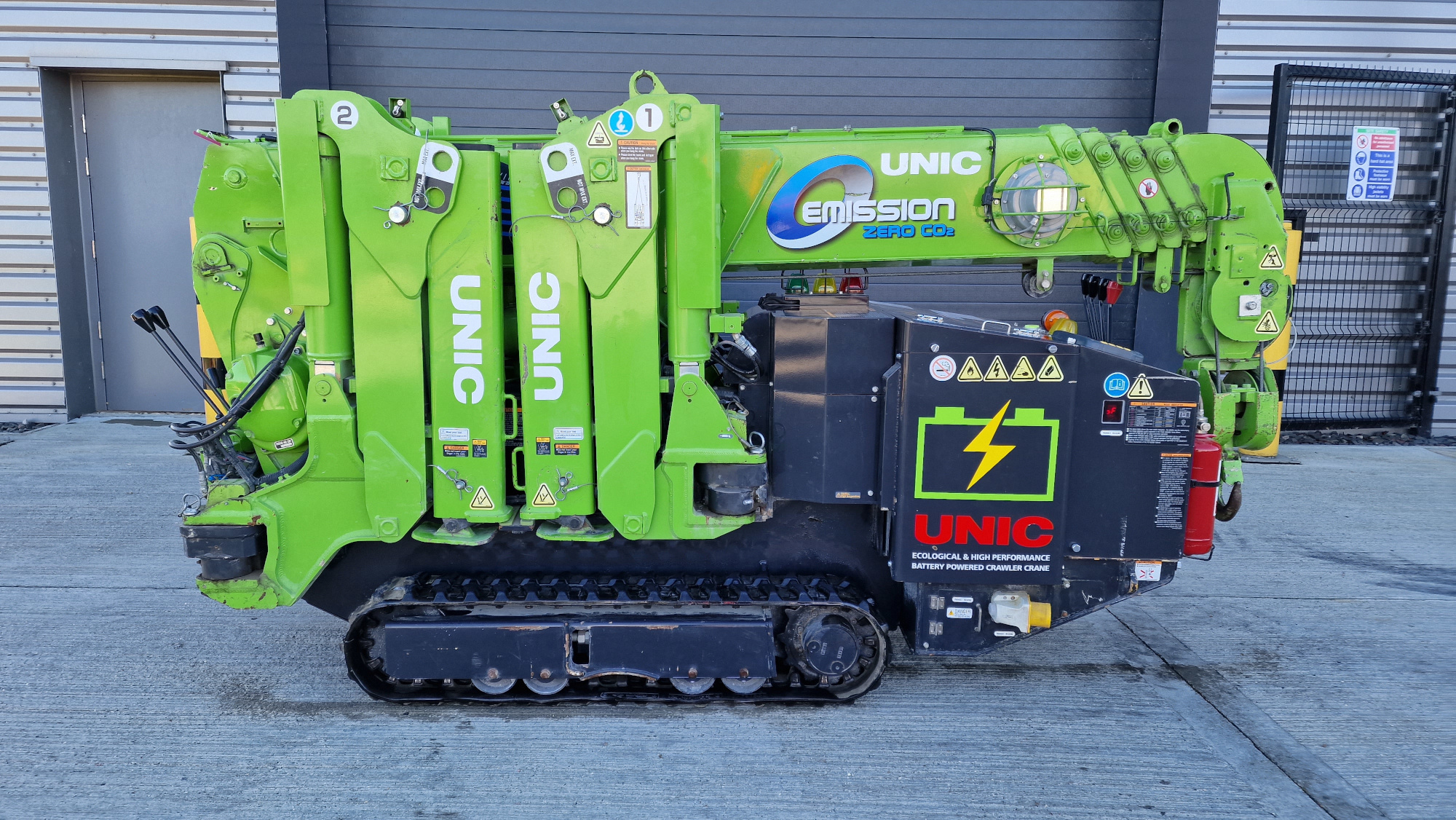 Used Sold - 10/22 - 2019 UNIC URW-295-WBE Mini Spider Crane