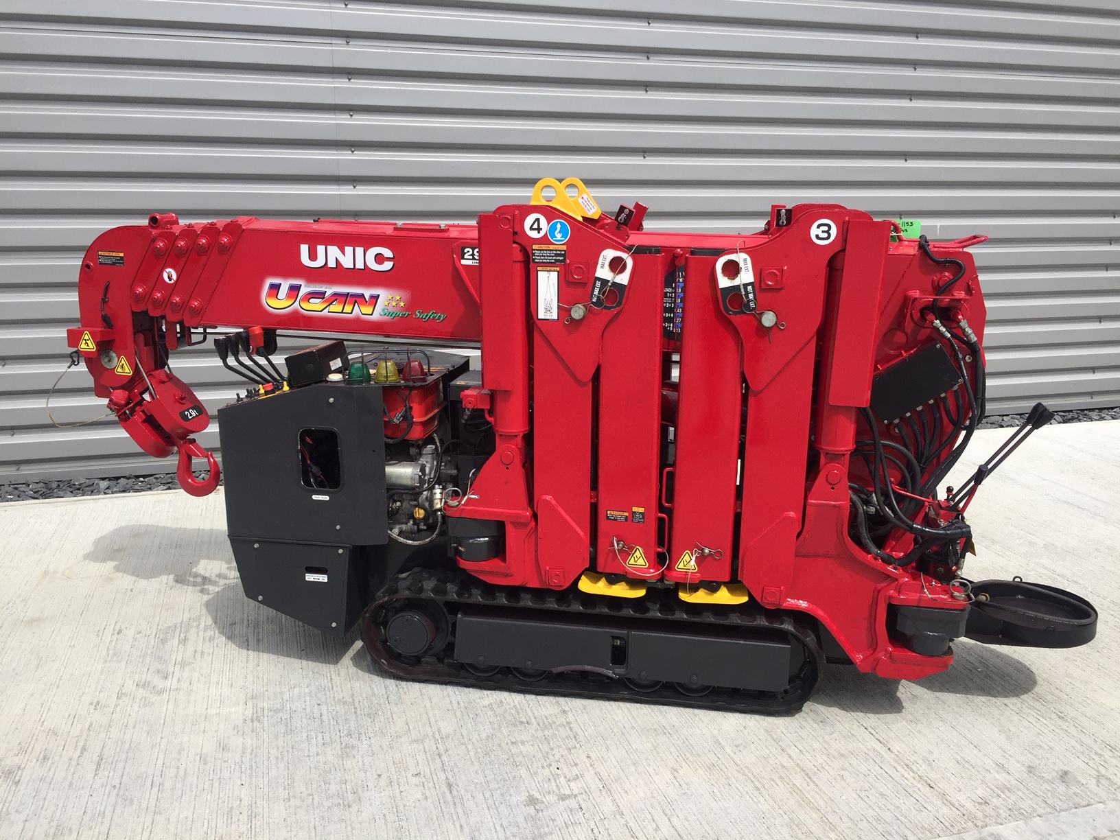 Used Sold – 09/19 – 2013 UNIC URW-295 CER Mini Spider Crane
