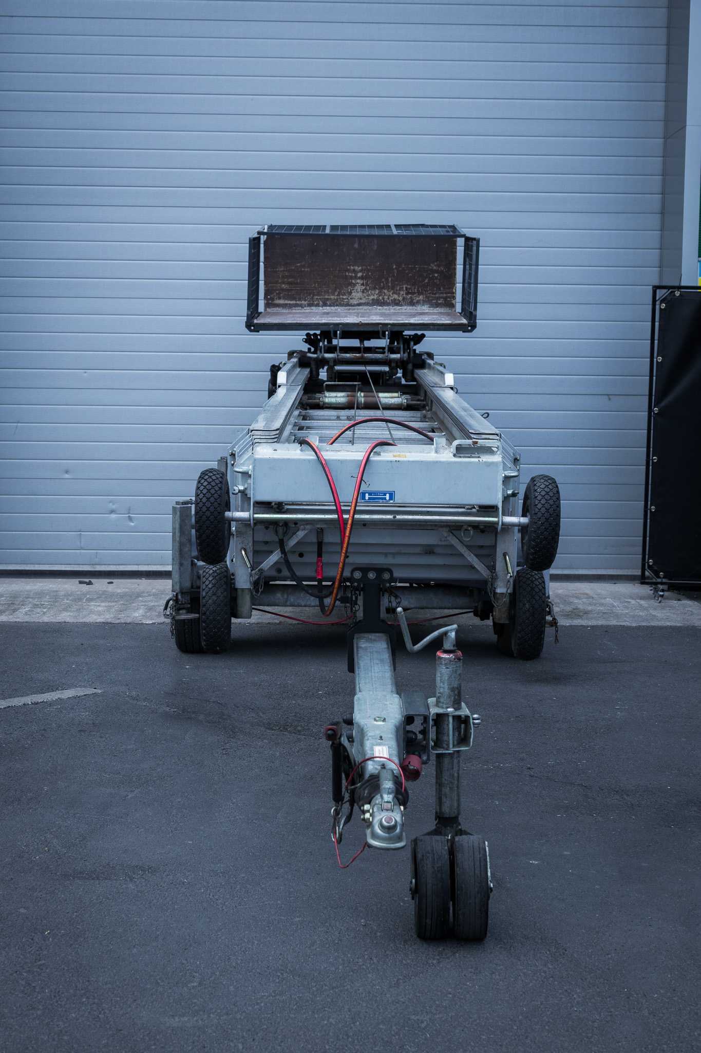 Used 2012 Paus Easy Big WHK 28m Ladder Hoist for Sale at Used Mini Cranes