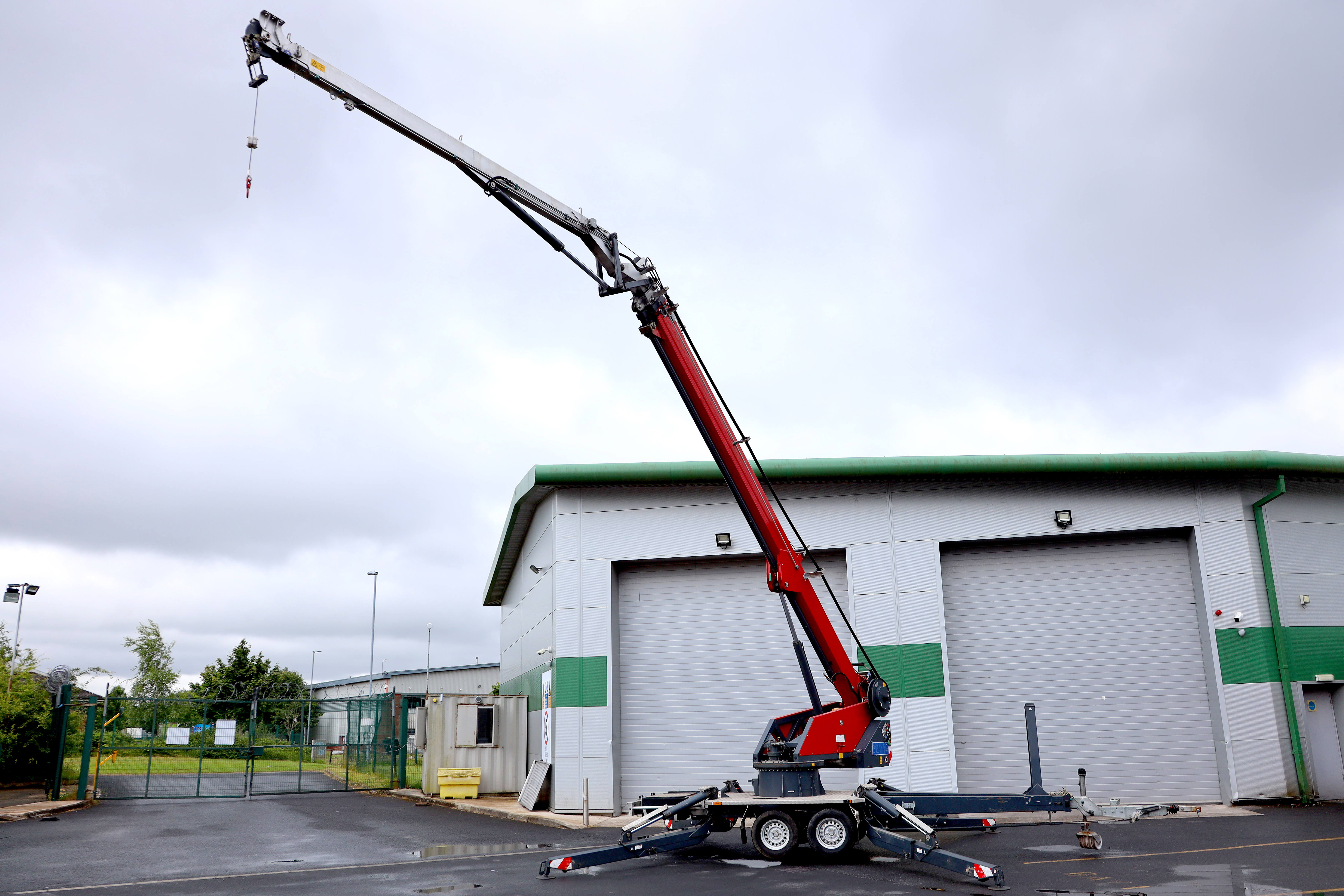 Used 2016 Starworker 1600 Trailer Crane