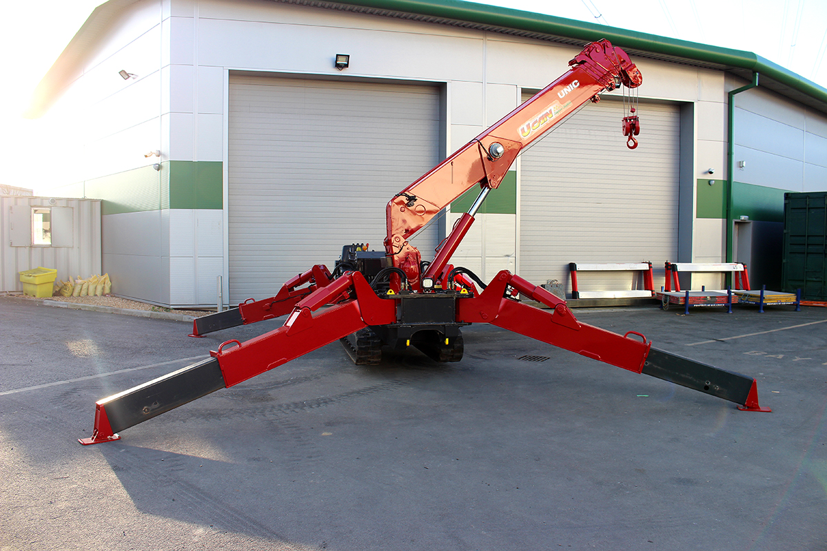 Used Sold – 01/18 – 2009 UNIC URW-506 CDER Mini Spider Crane
