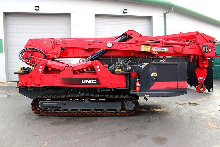 Used UNIC URW-1006 CDMER Mini Spider Crane