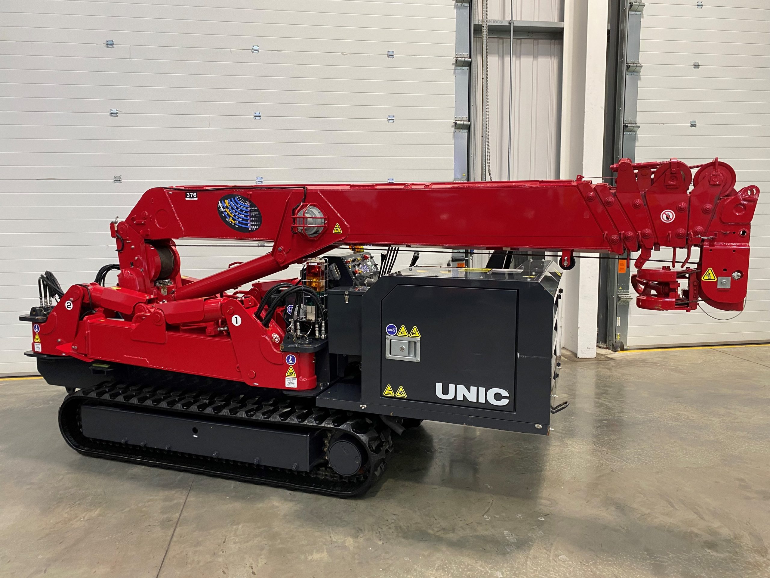 Used Sold - 01/23 - 2022 UNIC URW-376 CDER Mini Spider Crane