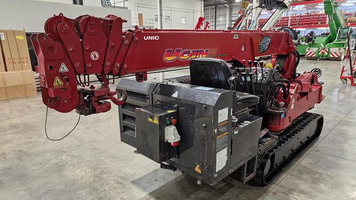 Used 2010 UNIC URW-376 CDMER Mini Spider Crane