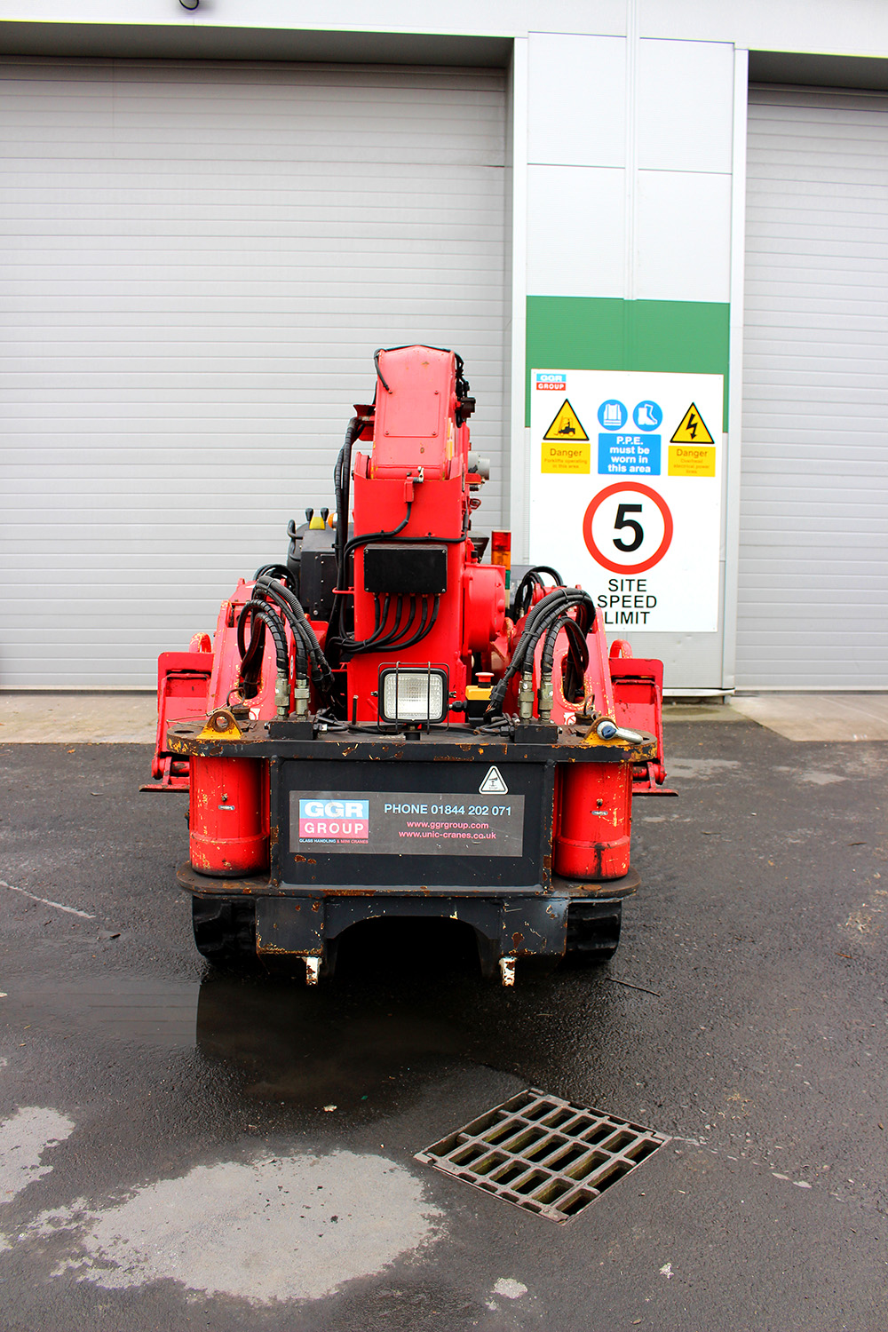 Used Sold - 10/20 - 2012 UNIC URW-506 CDMER Mini Spider Crane