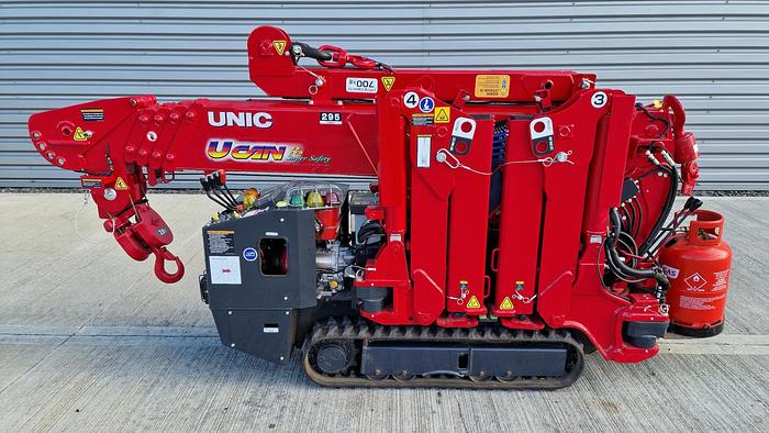 Used Sold - 02/23 - 2021 UNIC URW-295-3 CER Mini Spider Crane